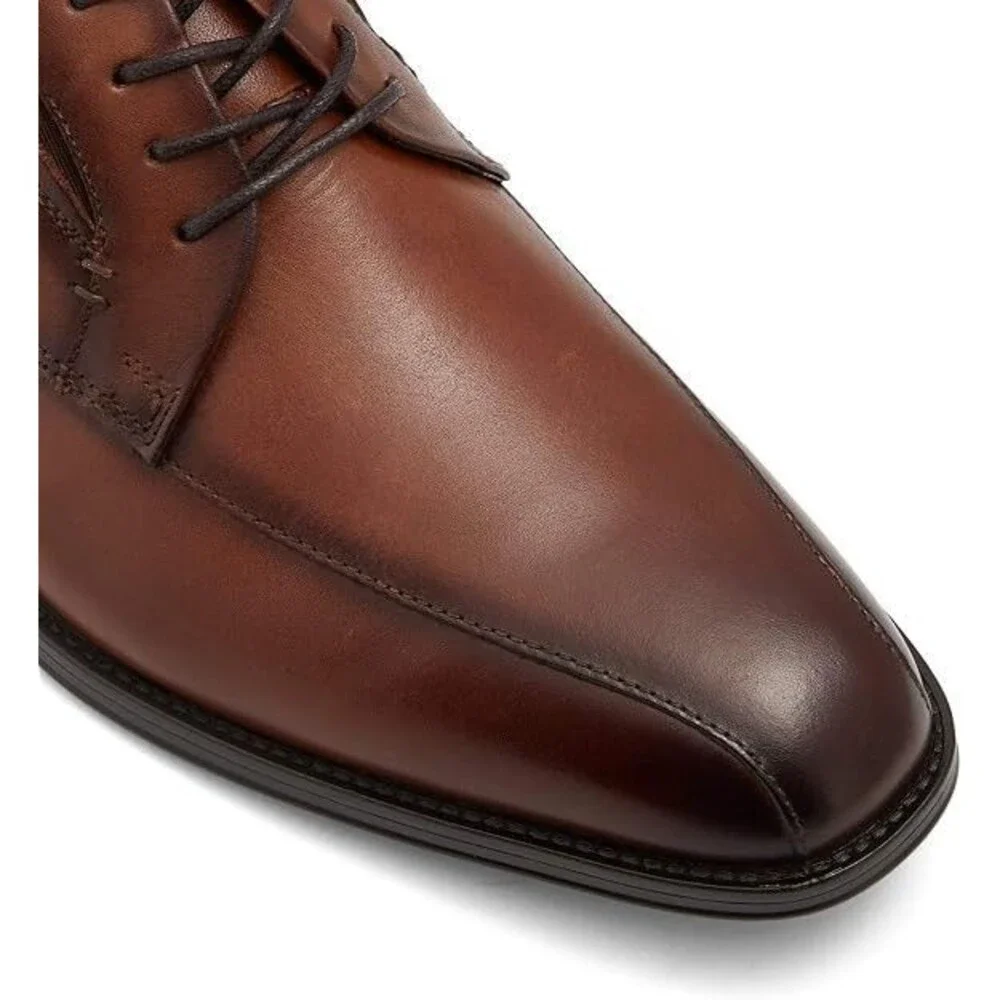 ALDO Spakeman Dress Lace-Up Oxford Shoes Uniform Cognac Men Size 8 / 41